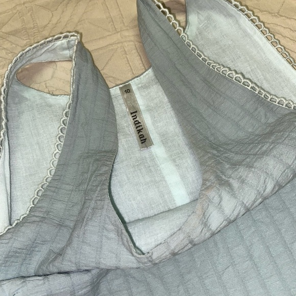 Teal green indikah clothing dress - Picture 2 of 3